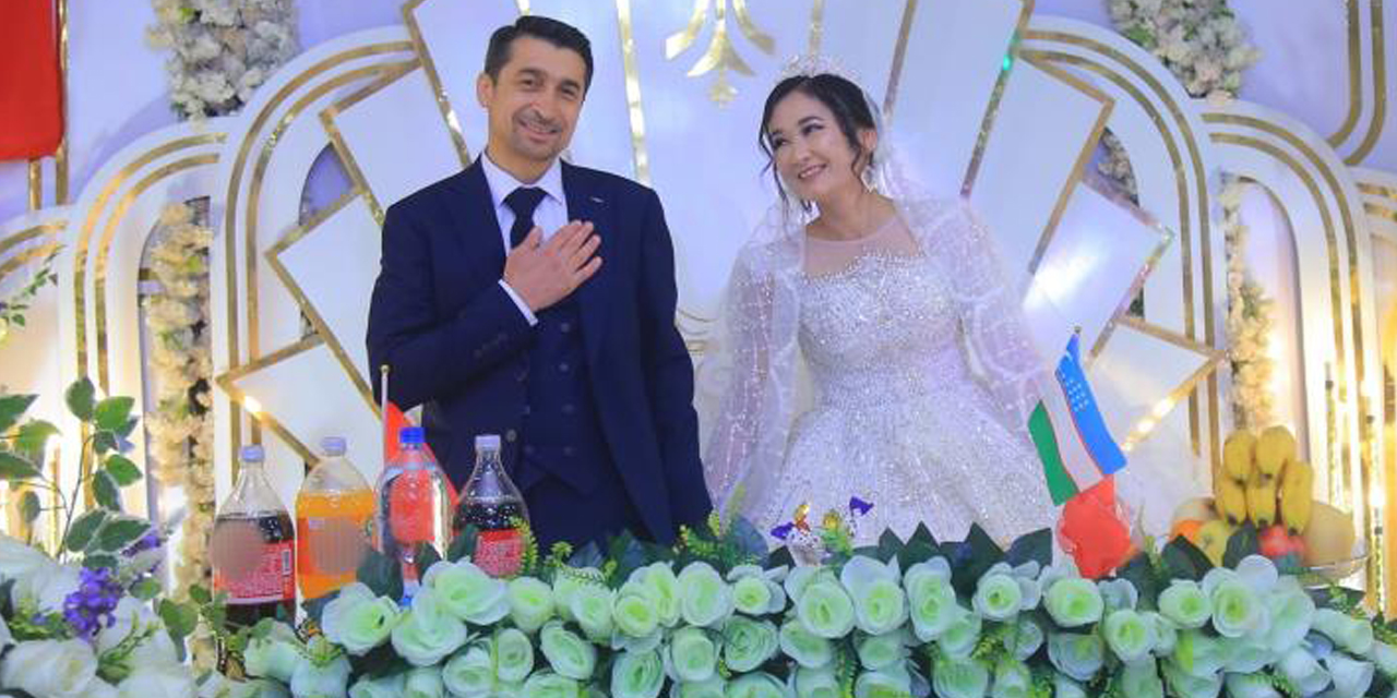Didim’de tanıştılar Özbekistan’da evlendiler