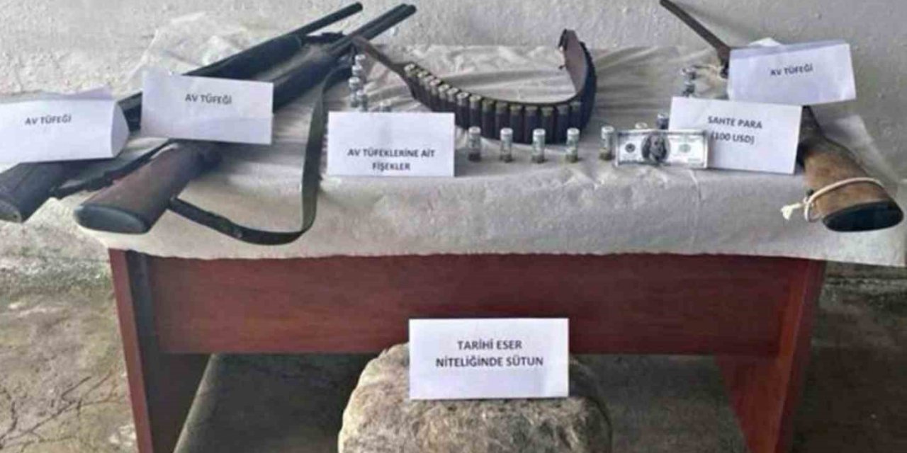 Yatağan’da tarihi eser ve sahte para operasyonu