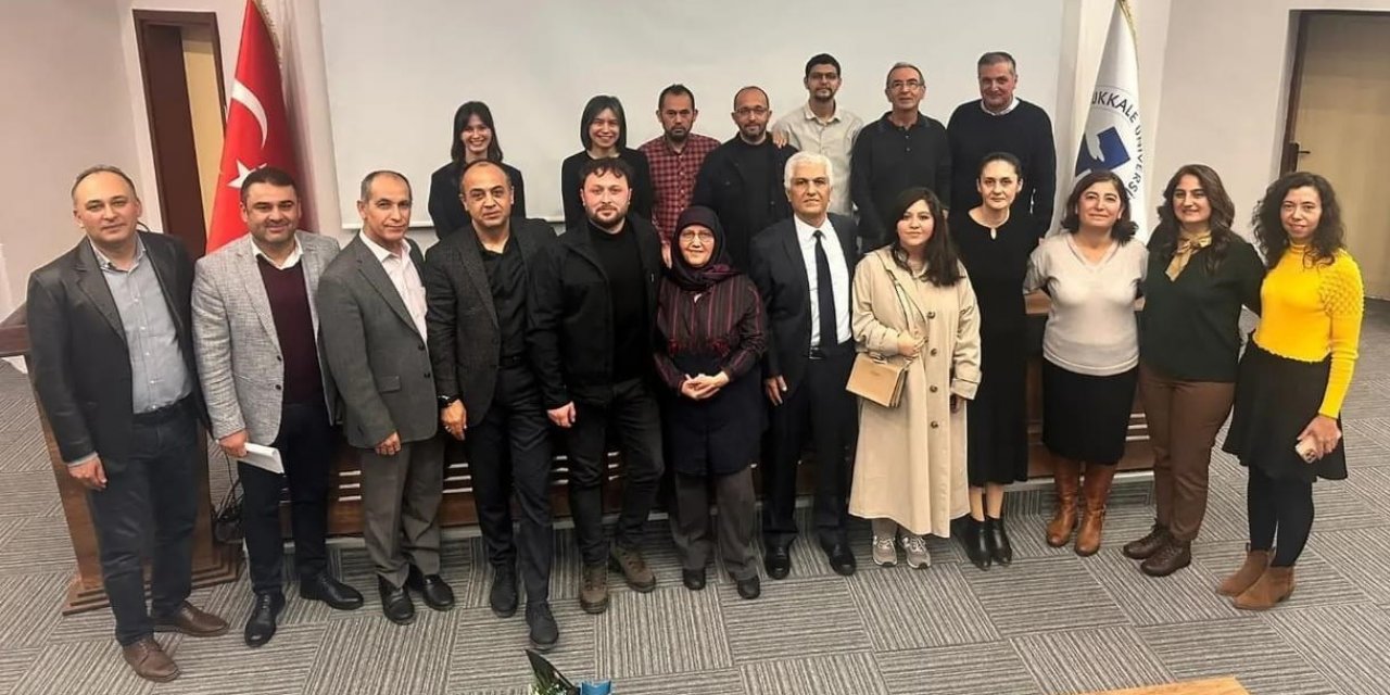 Fen Fakültesi ilk emekli öğretim üyesi için tören düzenledi