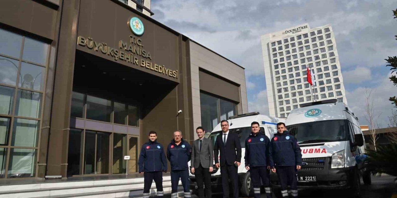 Manisa Büyükşehirden hasta nakil hizmeti