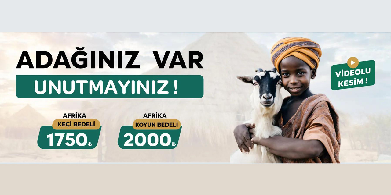 Bereket Derneği kurban bağışı kampanyası başlattı