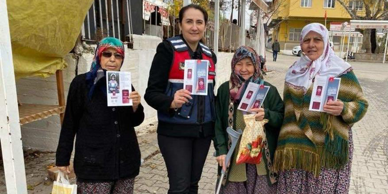 Kadınlara KADES anlatıldı