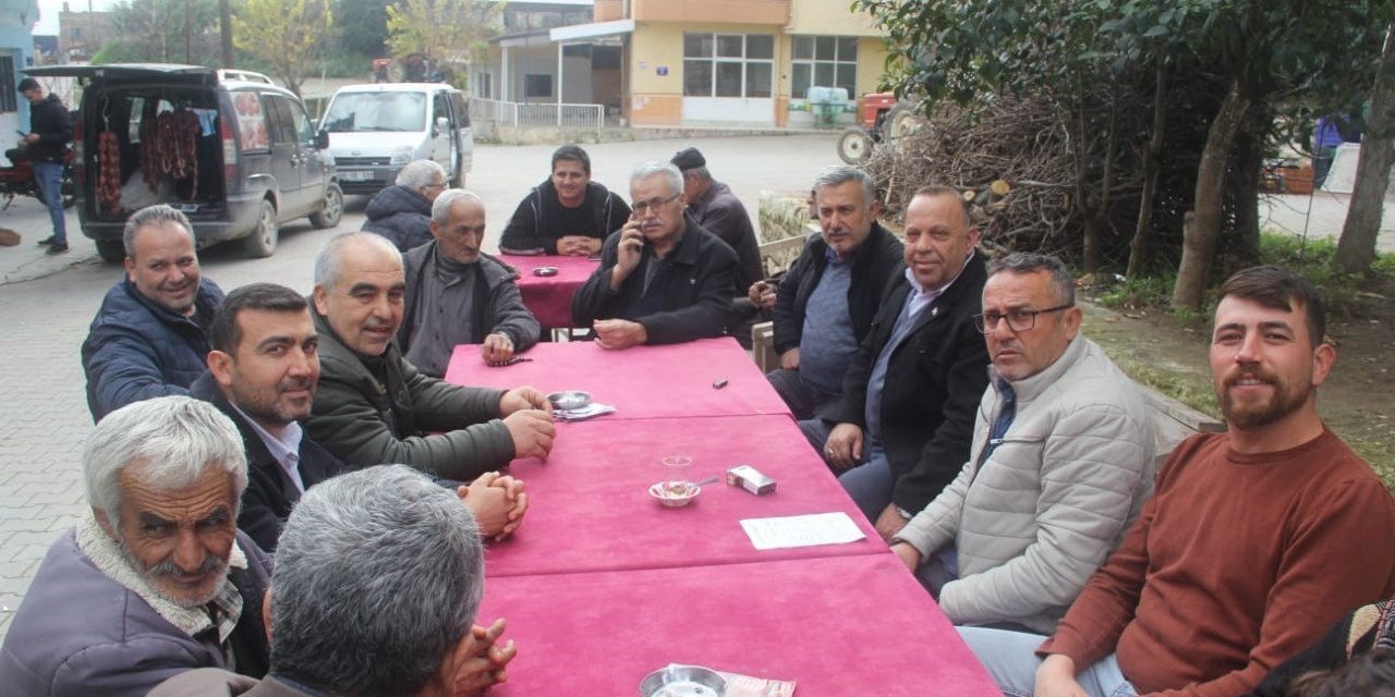 CHP Bozdoğan Belediye Başkan Adayı Özel Kavaklı Mahallesi’nde vatandaşlarla buluştu