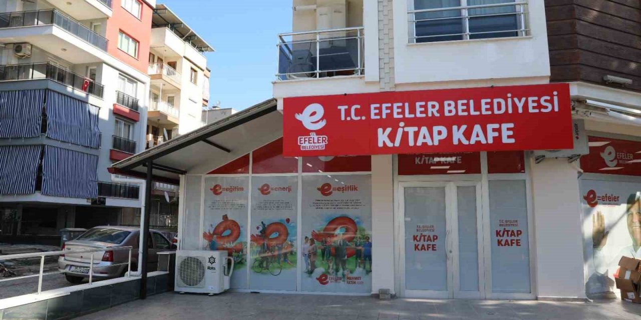 Efeler’de 15’inci kitap kafe açılış için gün sayıyor