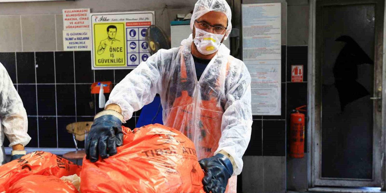 8 bin ton tıbbi atık bertaraf edildi