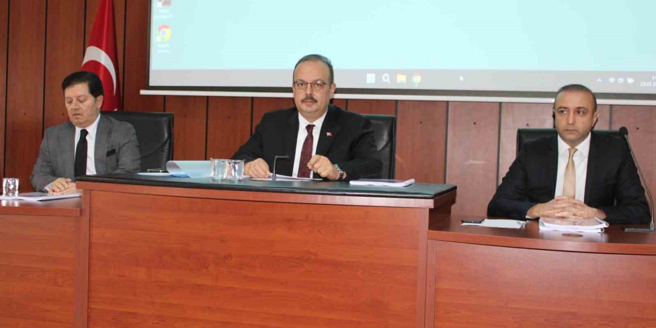 Yılın ilk koordinasyon toplantısı yapıldı