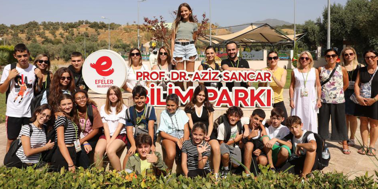 Efeler’de bilimin kalbi bu parkta atıyor