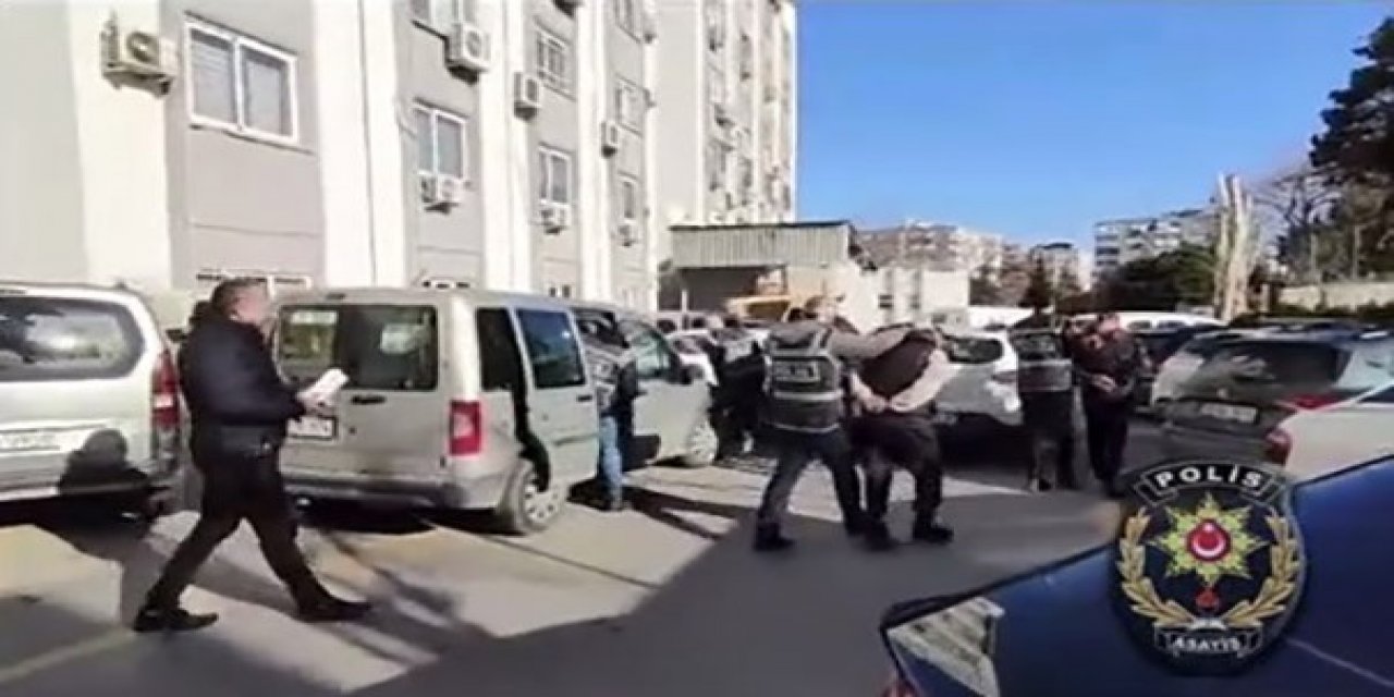 İzmir polisinden ’Beldekler Suç Örgütü’ne operasyon: 6 gözaltı