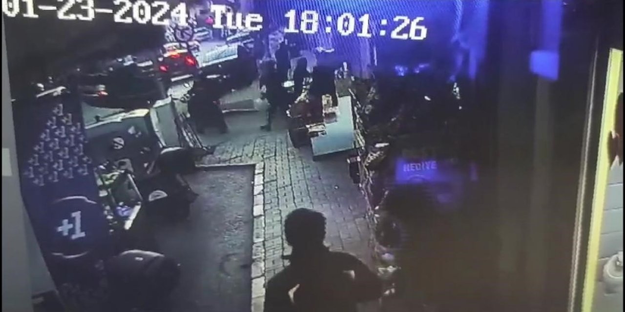 İzmir’de silahla yaralandıktan sonra ölen kişinin yaptığı kaza kameraya yansıdı