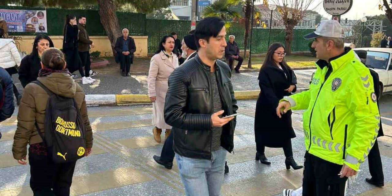 Aydın’da yayalar bilgilendirildi