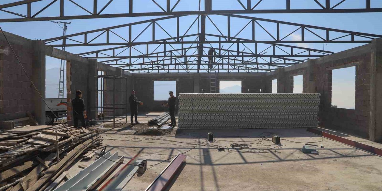 Kıran Mahallesi, modern düğün salonuna kavuşuyor