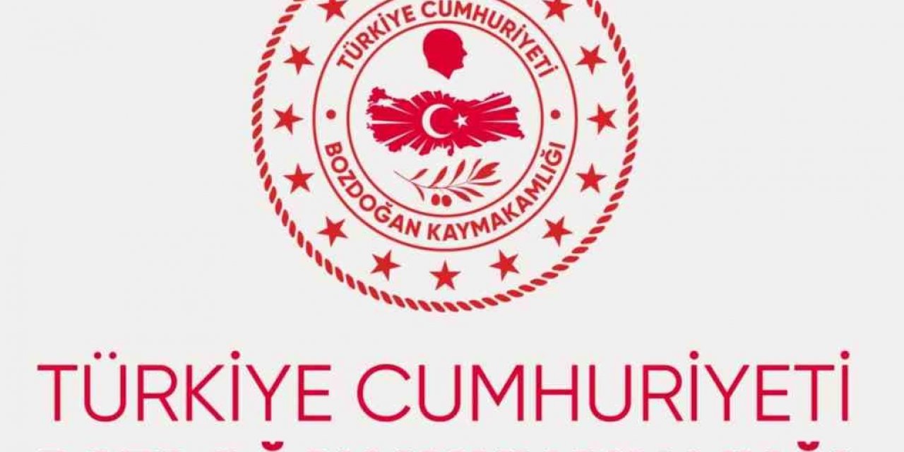 Bozdoğan Kaymakamlığı logosu yenilendi