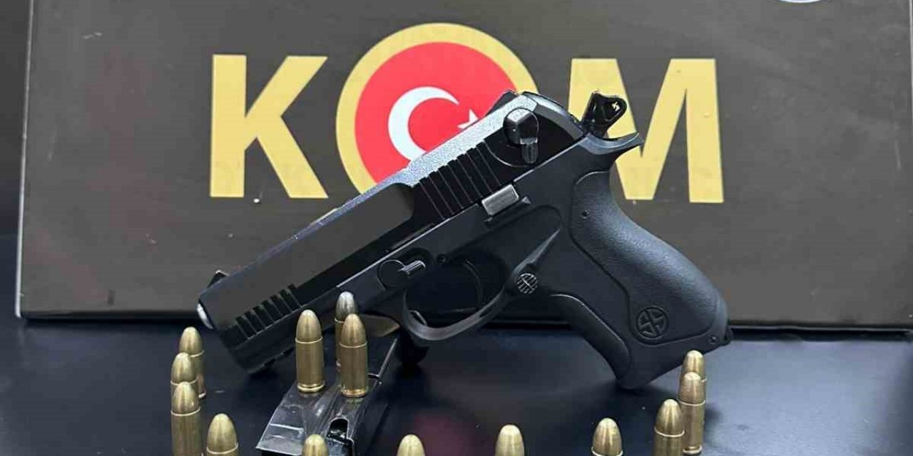 Kuşadası’nda silahlı şüpheli yakalandı