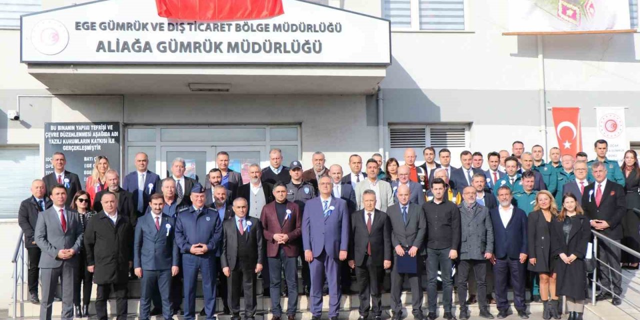 "Aliağa Gümrük Müdürlüğü olarak 40 milyar dolarlık ihracat gerçekleştirdik"