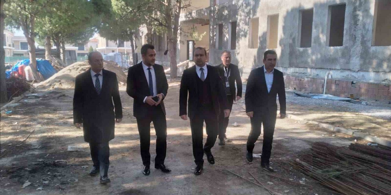 Müdür Şenkul, Germencik’te incelemelerde bulundu