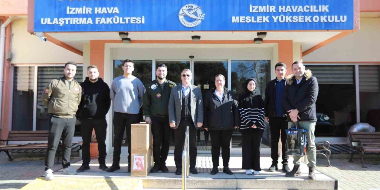 İnsansız yangın söndürme uçağı projesine Selçuk Belediyesinden destek