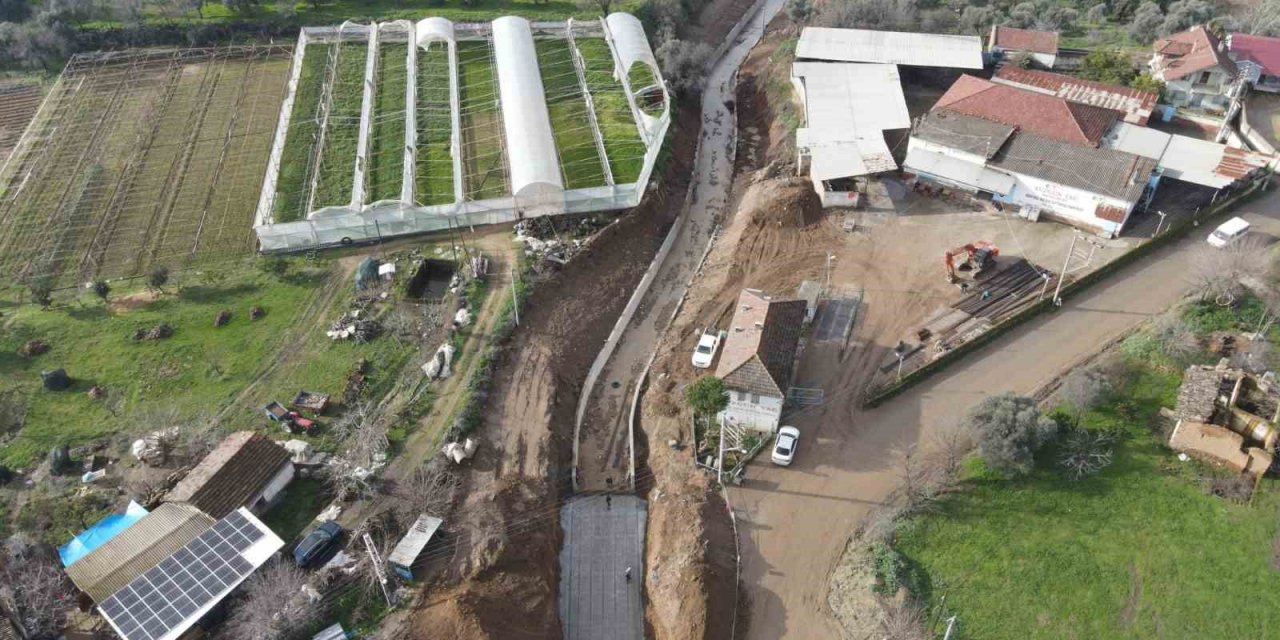 Nazillli’de taşkınların önüne geçilecek