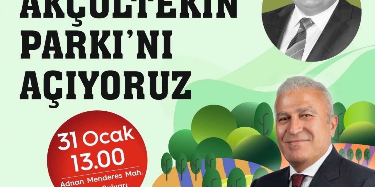 Efeler’de Akçöltekin’in adının verildiği park açılış için gün sayıyor