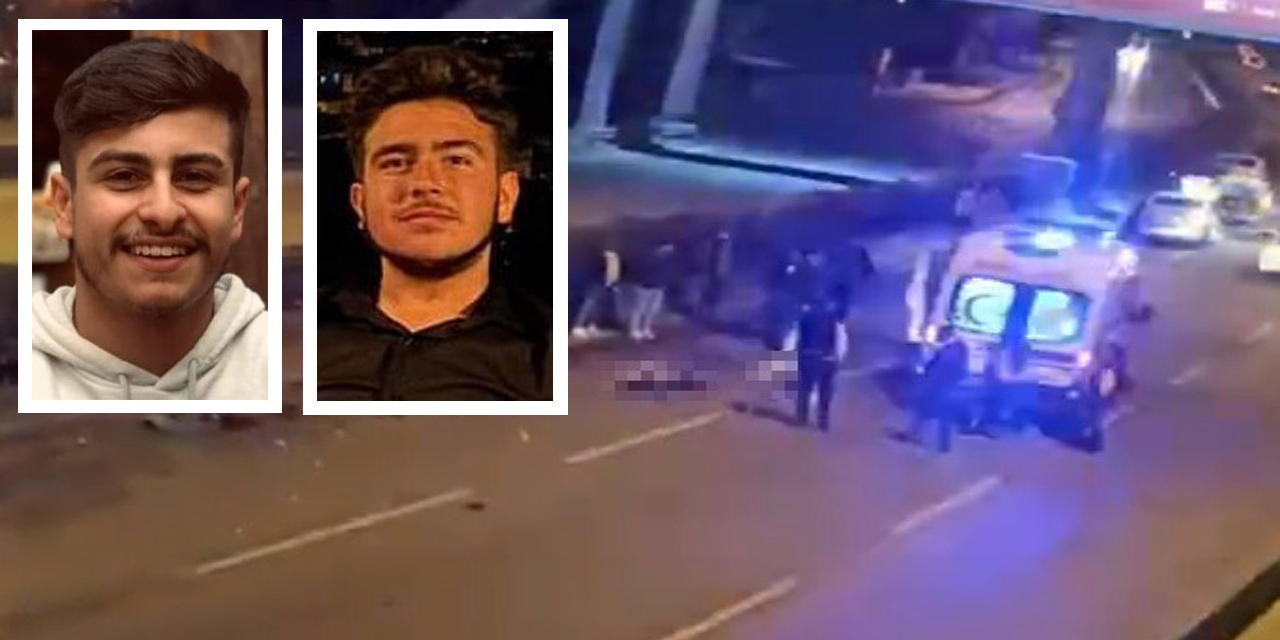 Camdan yola fırlayan 2 arkadaş hayatını kaybetti