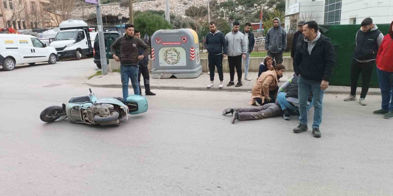 Milas’ta motosiklet kazası: 1 yaralı