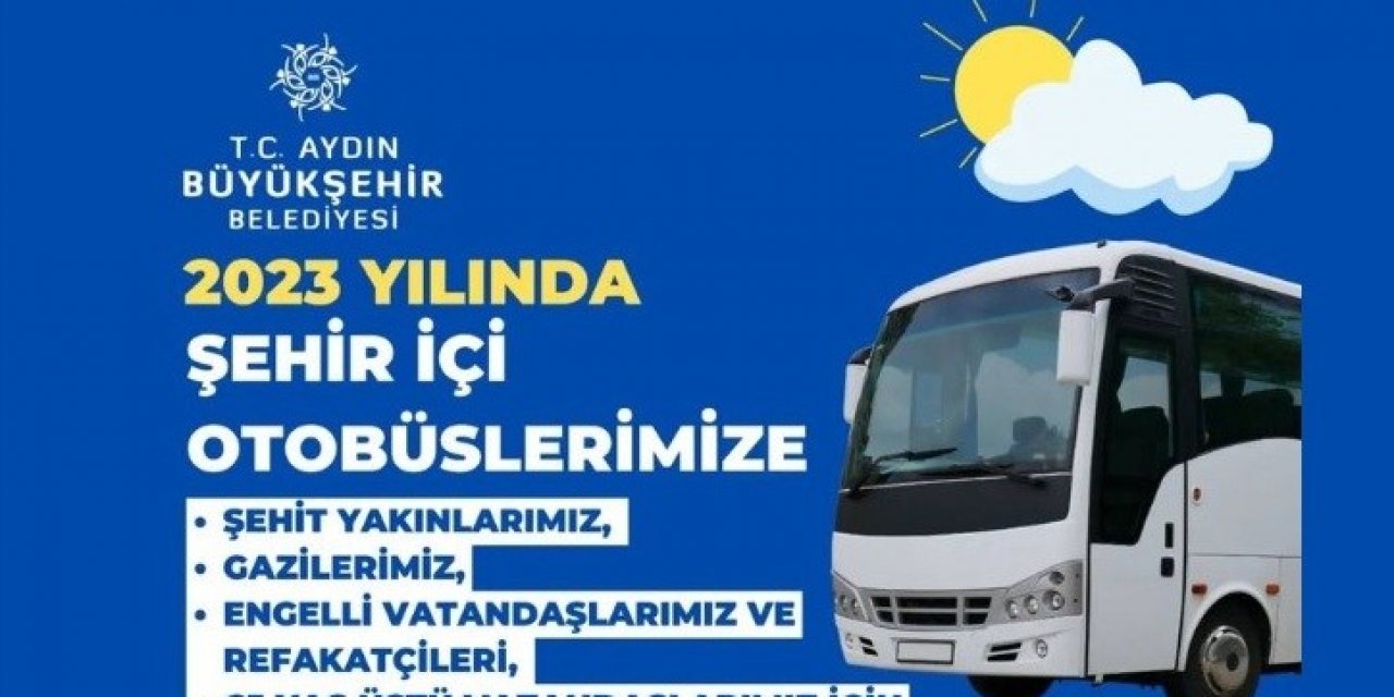 Büyükşehir’den şehiriçi otobüslere 4 milyon 925 bin liralık destek