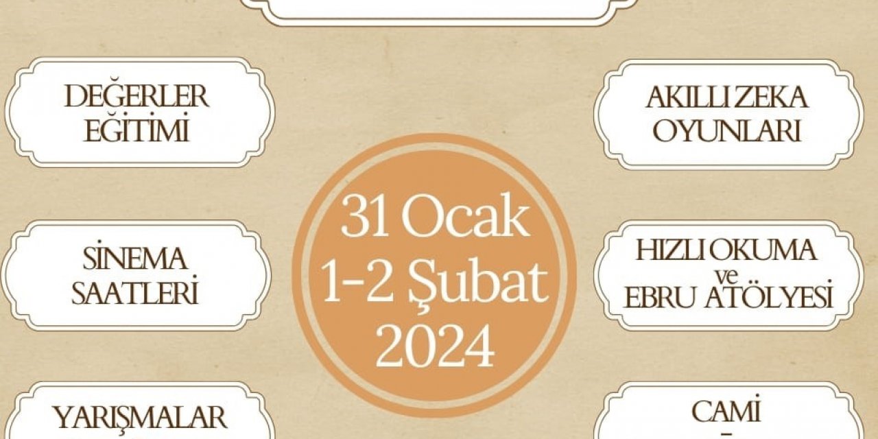 Öğrenciler kampta etkinliğe doyacak