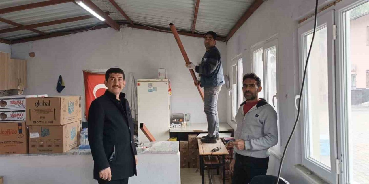 Köyceğiz’de okulların bakım ve onarım çalışmaları yapılıyor