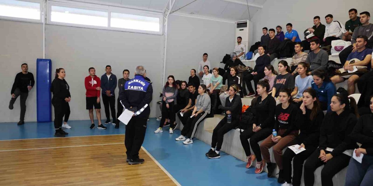 Zabıta kadrosu için ter döktüler