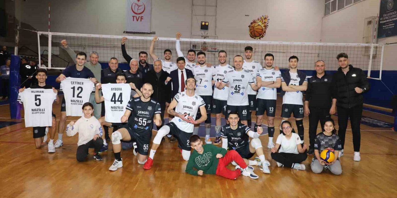 Nazilli Belediyespor Voleybol Takımı Play-Off’larda