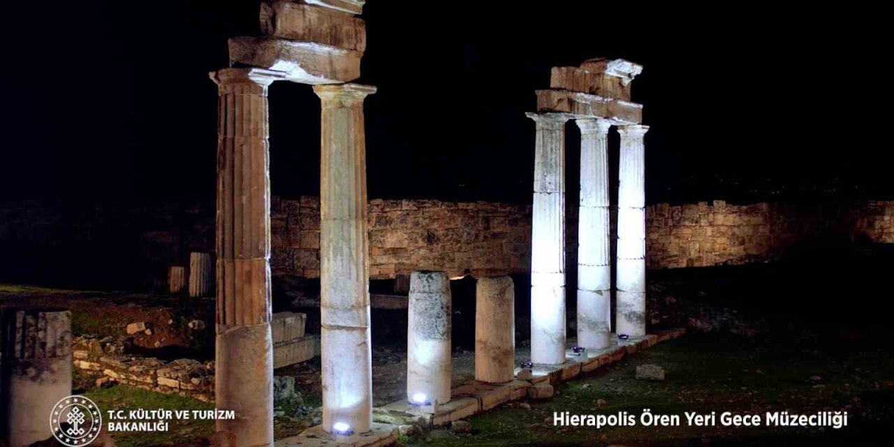 Hierapolis Antik Kenti’nde gece müzeciliği için geri sayım başladı