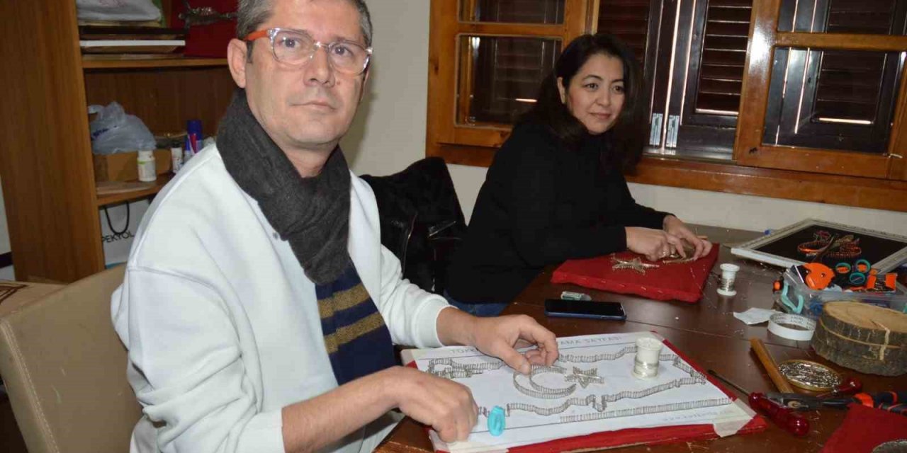 Engeli üretmesine mani olmadı