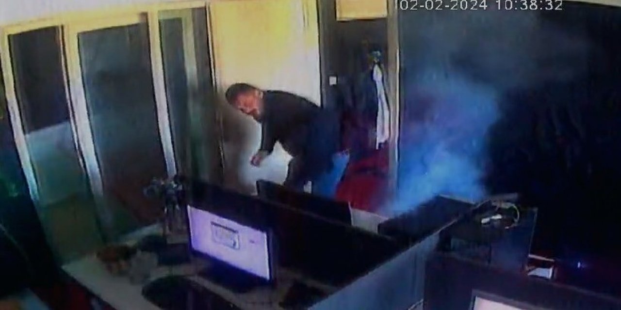 Fethiye’de cep telefonu bataryası bomba gibi patladı