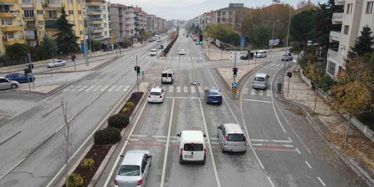 Denizli’de geçen yıl 1 milyon 77 bin araç kontrol edildi