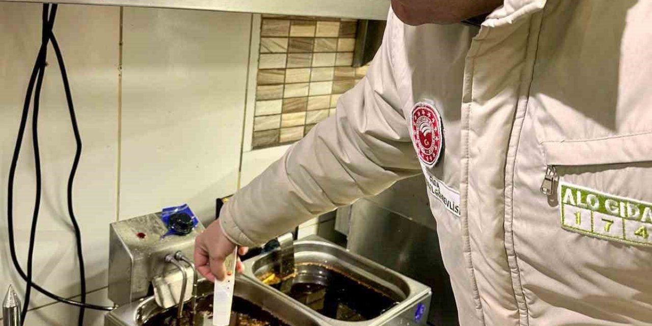 Ortaca’daki işletmelerde bulunan kızartma yağları denetimden geçti