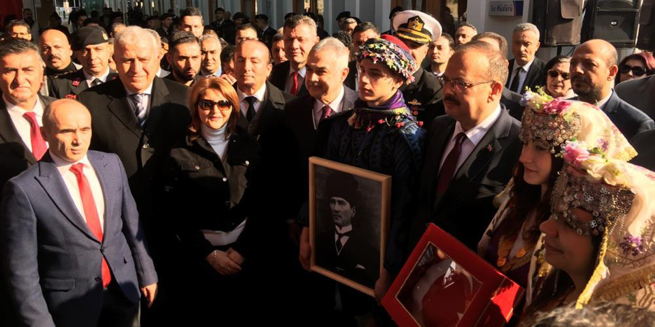 Atatürk’ün Aydın’a gelişinin 93’üncü yıldönümü kutlandı