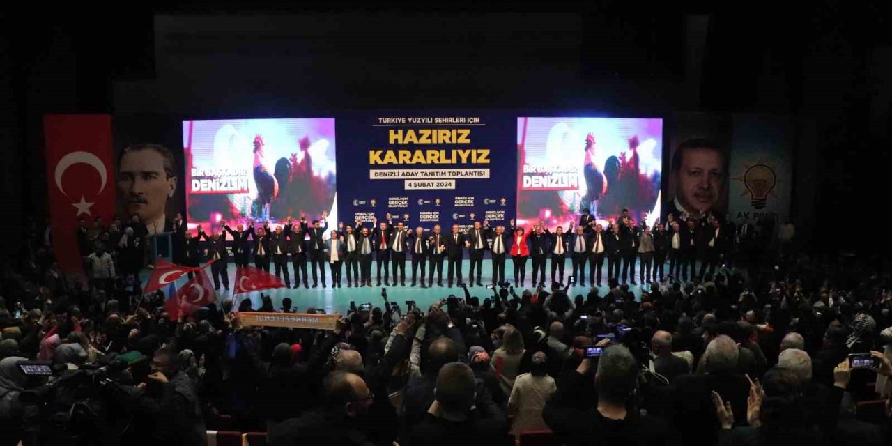 Denizli AK Parti’de 19 ilçenin belediye başkan adaylarını açıkladı