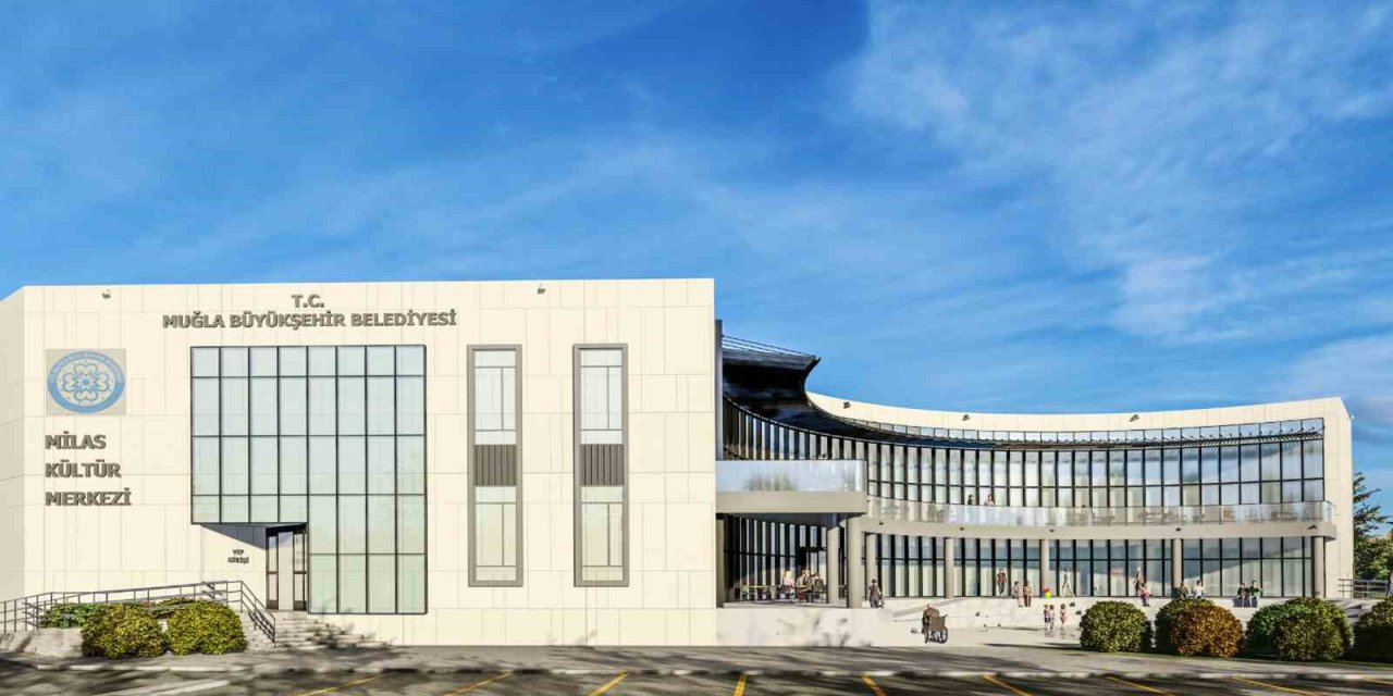 Milas Kültür Merkezi yapımına başladı