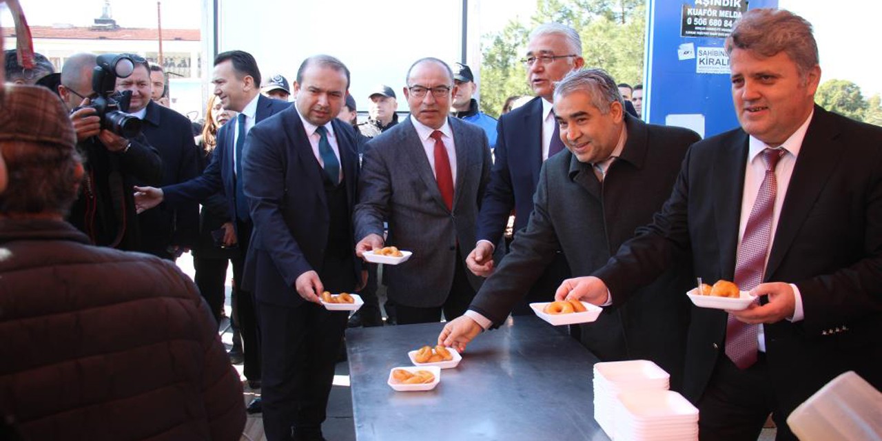 Aydın polisinden lokma hayrı