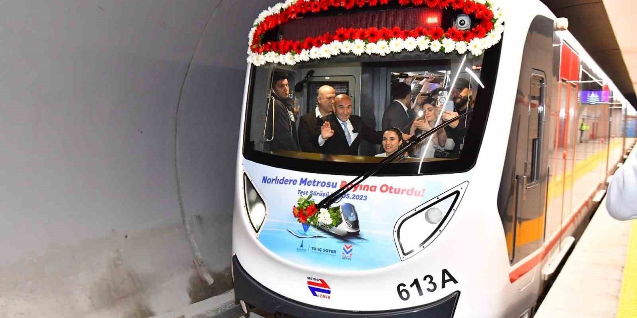 Narlıdere Metrosu 24 Şubat’ta açılıyor