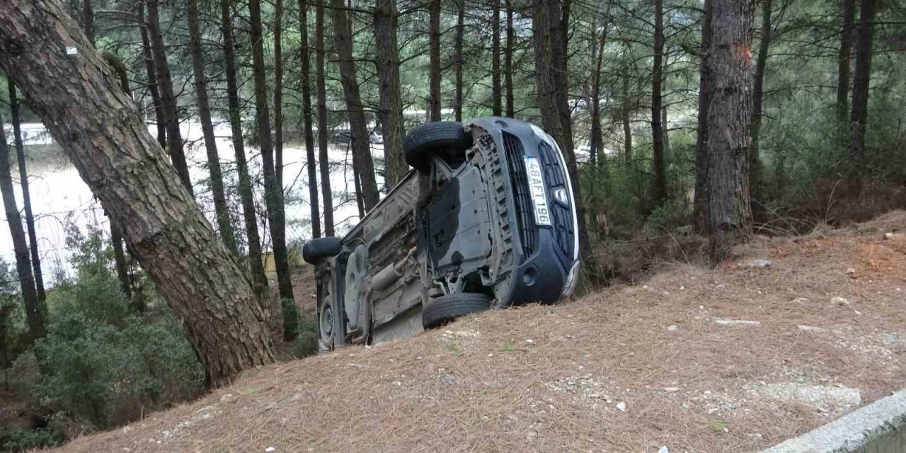 Menteşe’de trafik kazası: 1 yaralı