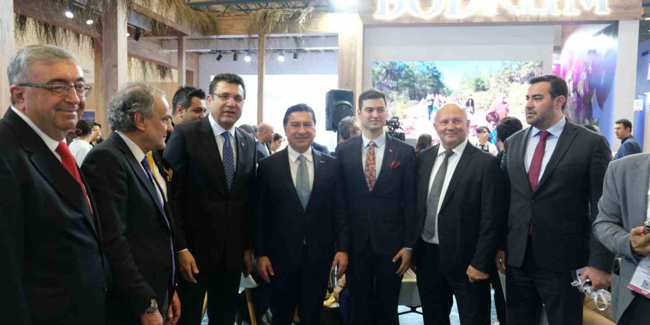 Bodrum standı fuarda yoğun ilgi görüyor