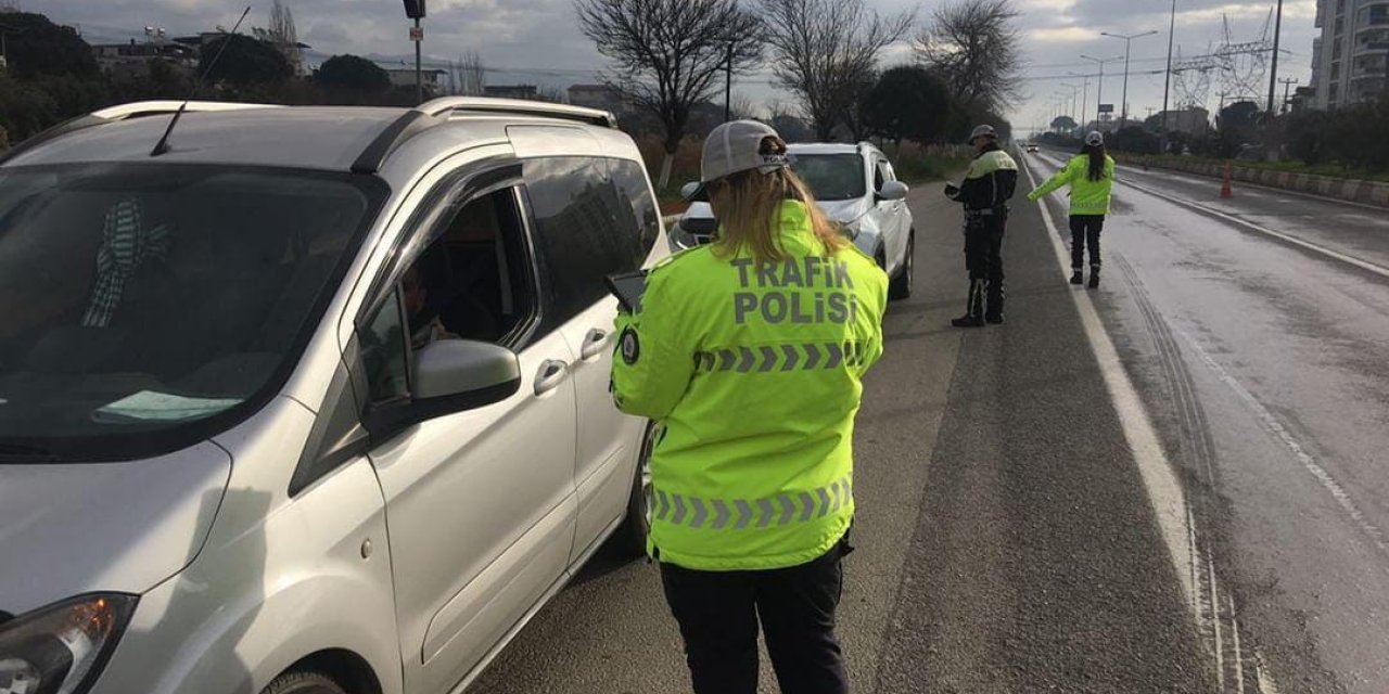 İncirliova’da 850 araç denetlendi