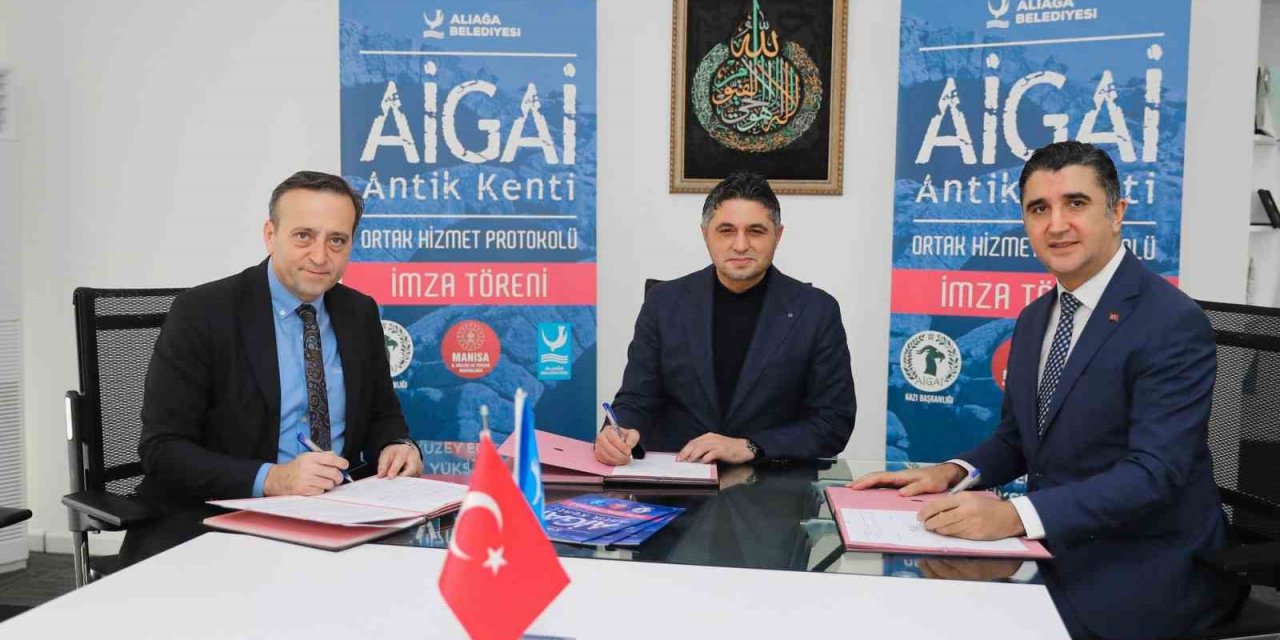 Aliağa Belediyesi, Aigai kazılarını 2024’te de destekleyecek