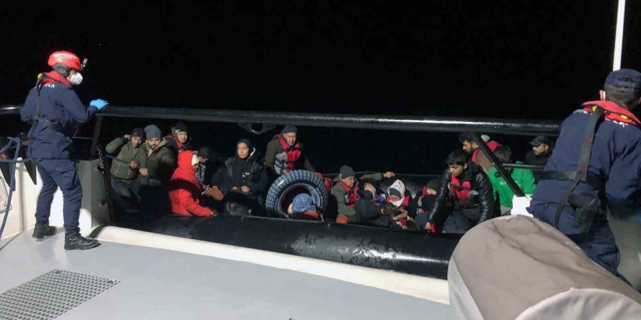 Datça’da 31 düzensiz göçmen yakalandı