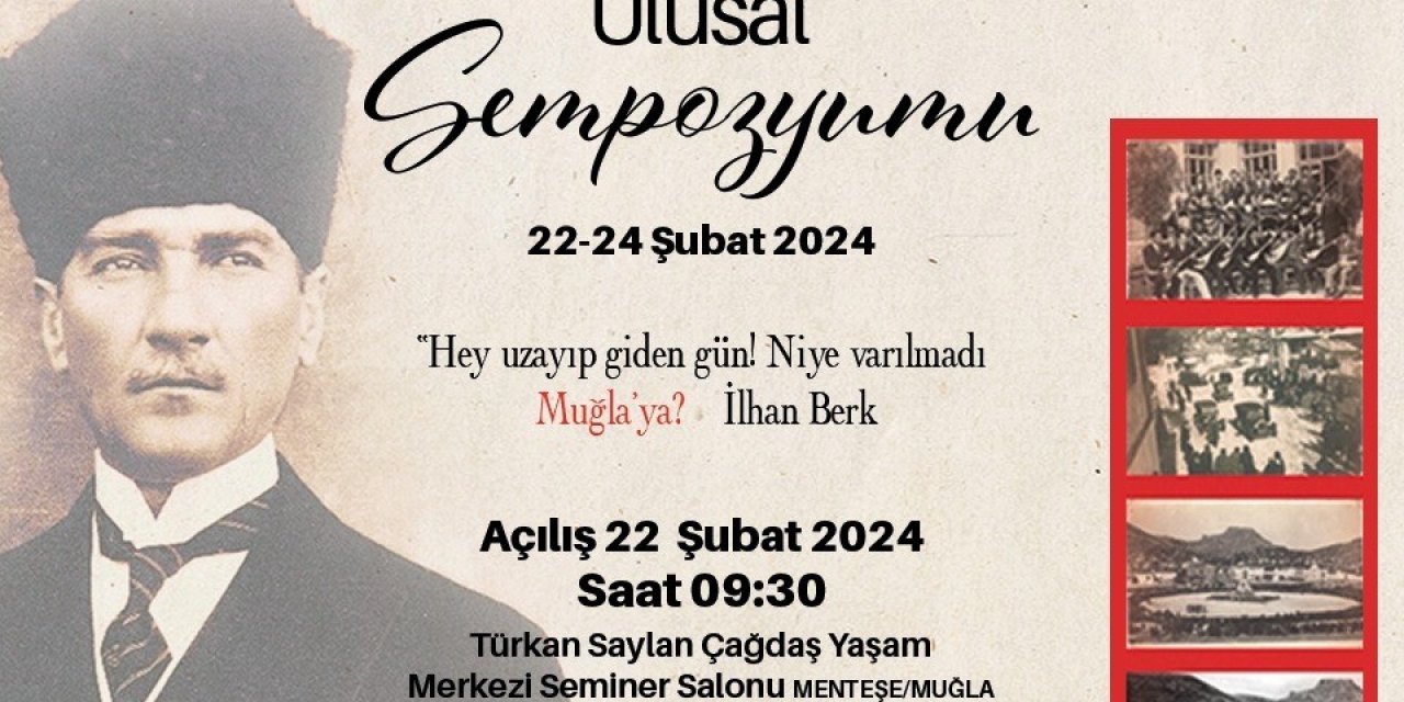 Büyükşehir Cumhuriyet’in 100.Yılı’nda Muğla Sempozyumu düzenliyor