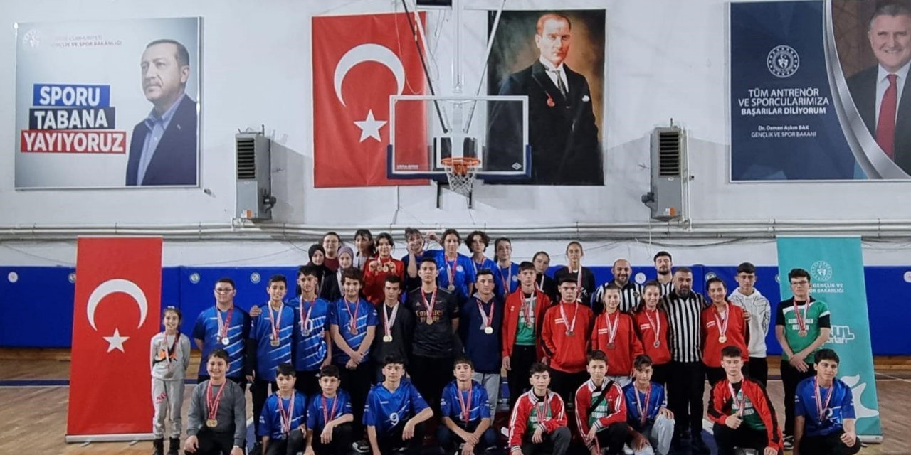 Muğla’da okul sporları bilek güreşi il birinciliği müsabakaları yapıldı