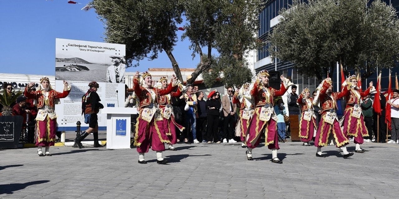 Atatürk’ün Kuşadası’na gelişinin 100.yılı kutlandı