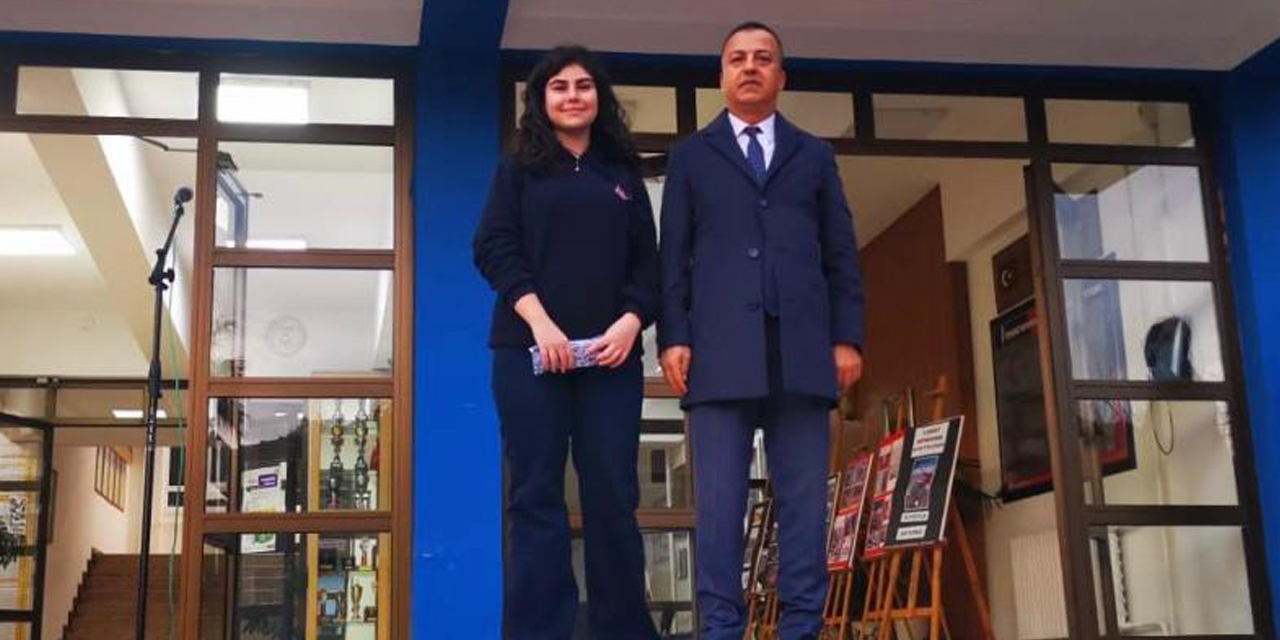 Aydın Lisesi 9’uncu sınıf öğrencisi Yaralı’dan dünya birinciliği
