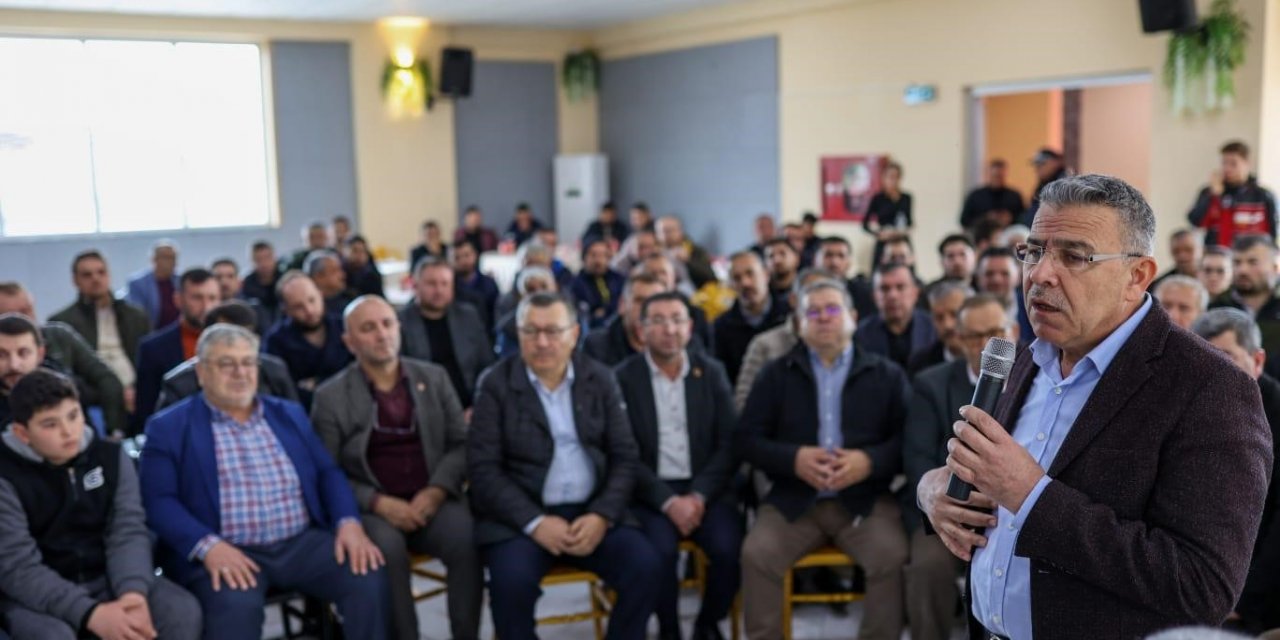 Savaş, seçim çalışmalarına Köşk’te devam etti