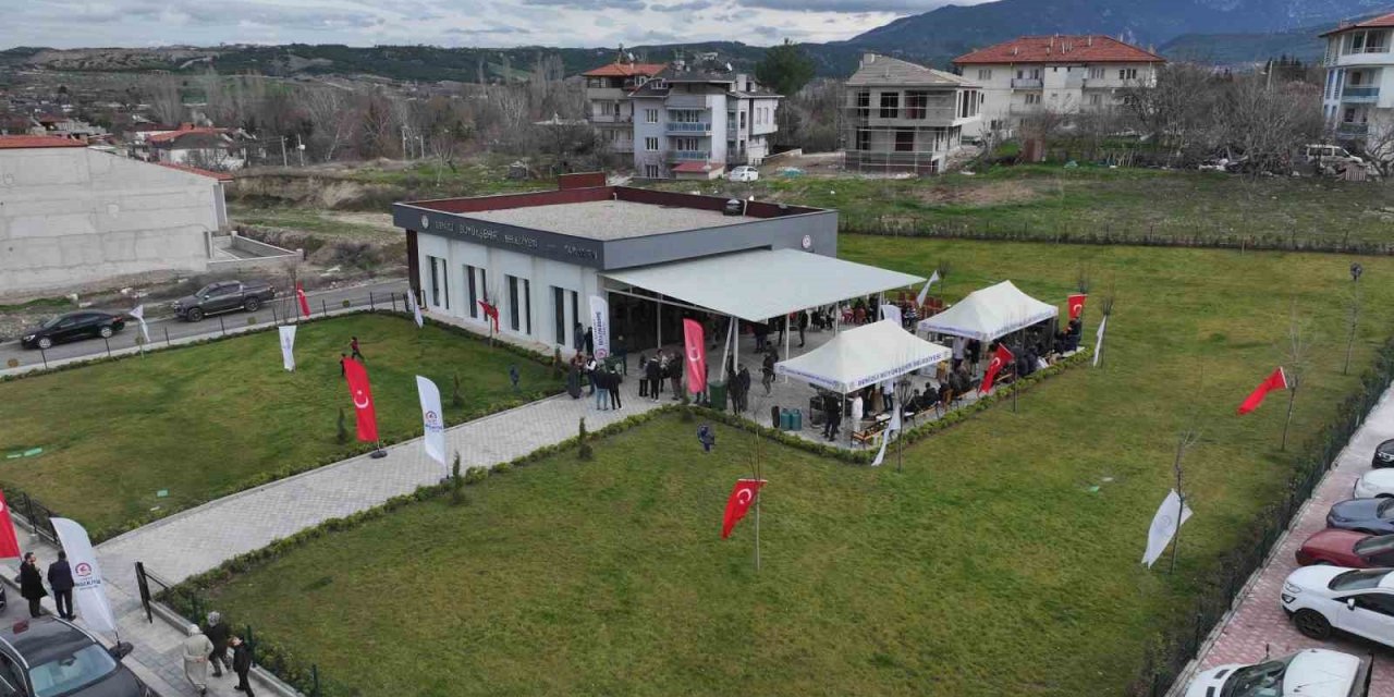 Denizli’de 3 mahalleye hizmet edecek taziye evi hizmete alındı